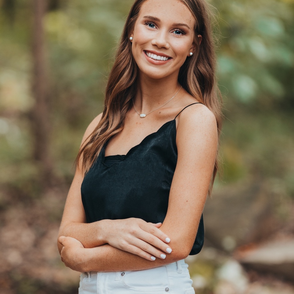 Black Listicle Tank Top